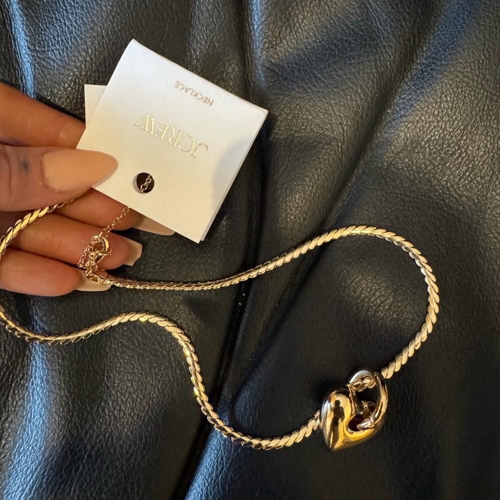 J. Crew Gold-Tone Twisted Necklace